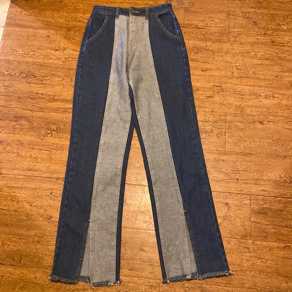 SHEIN 2-Toned Jeans
